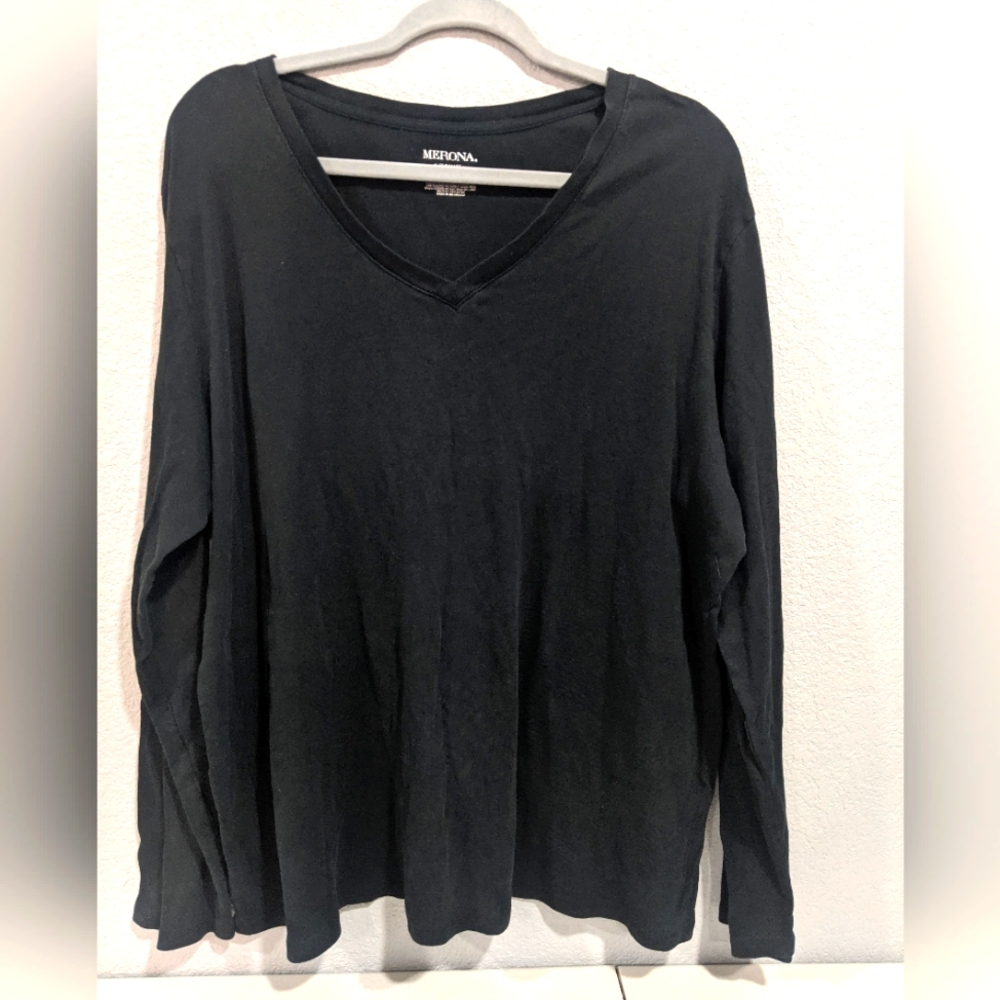 Women's Basic Black T- Shirt Blouse Top Goth Punk Rock Costume Cosplay